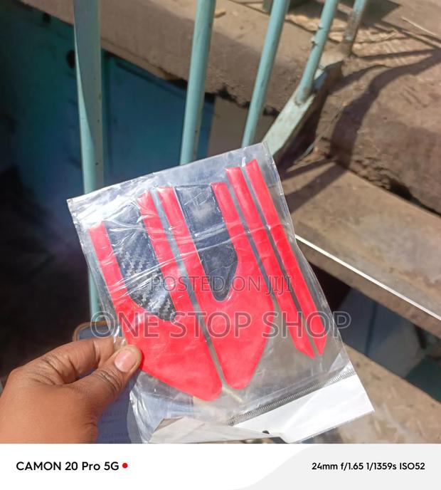 Exterior Body Night Safety Warning Red Reflective Stickers