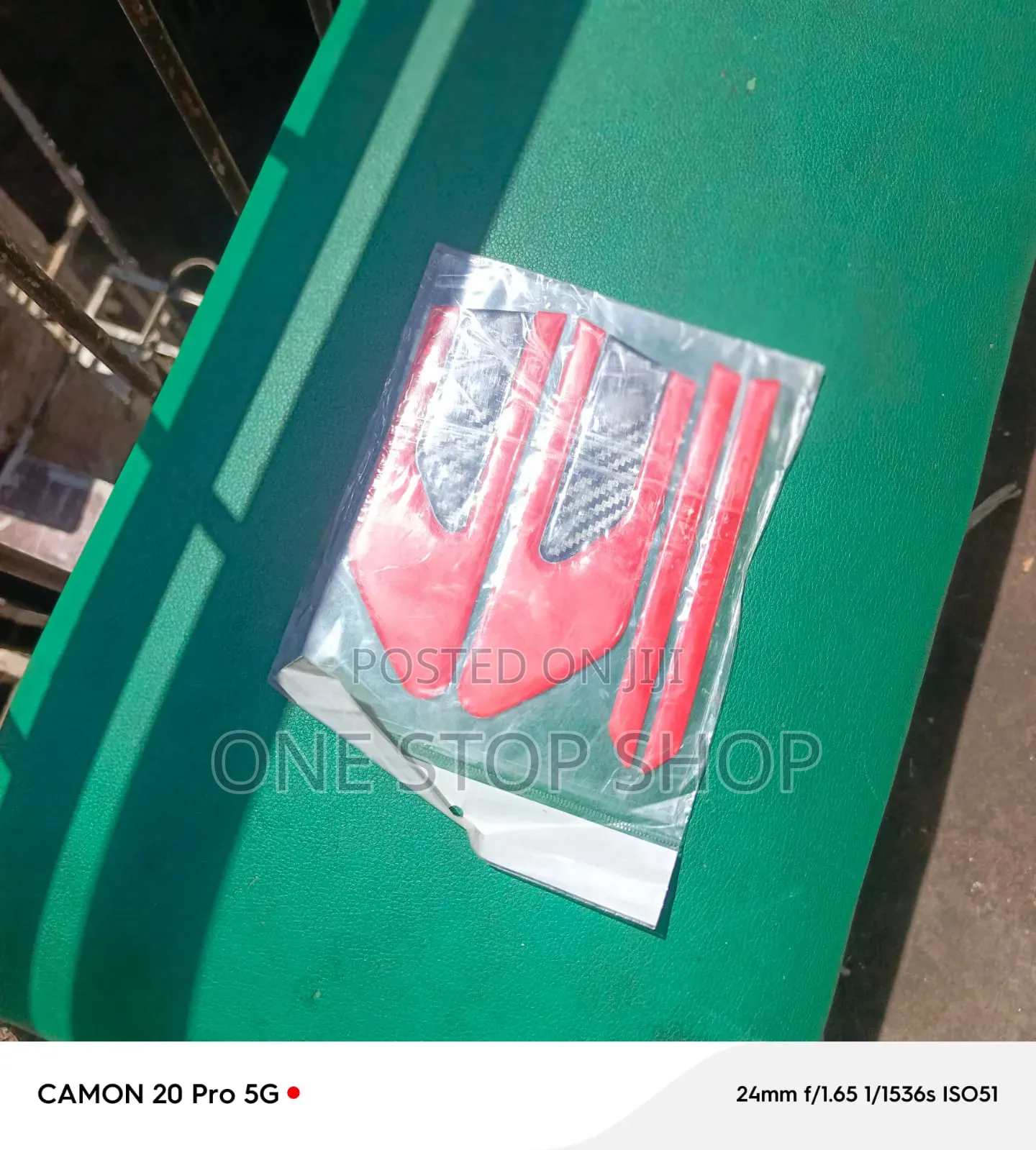 Exterior Body Night Safety Warning Red Reflective Stickers