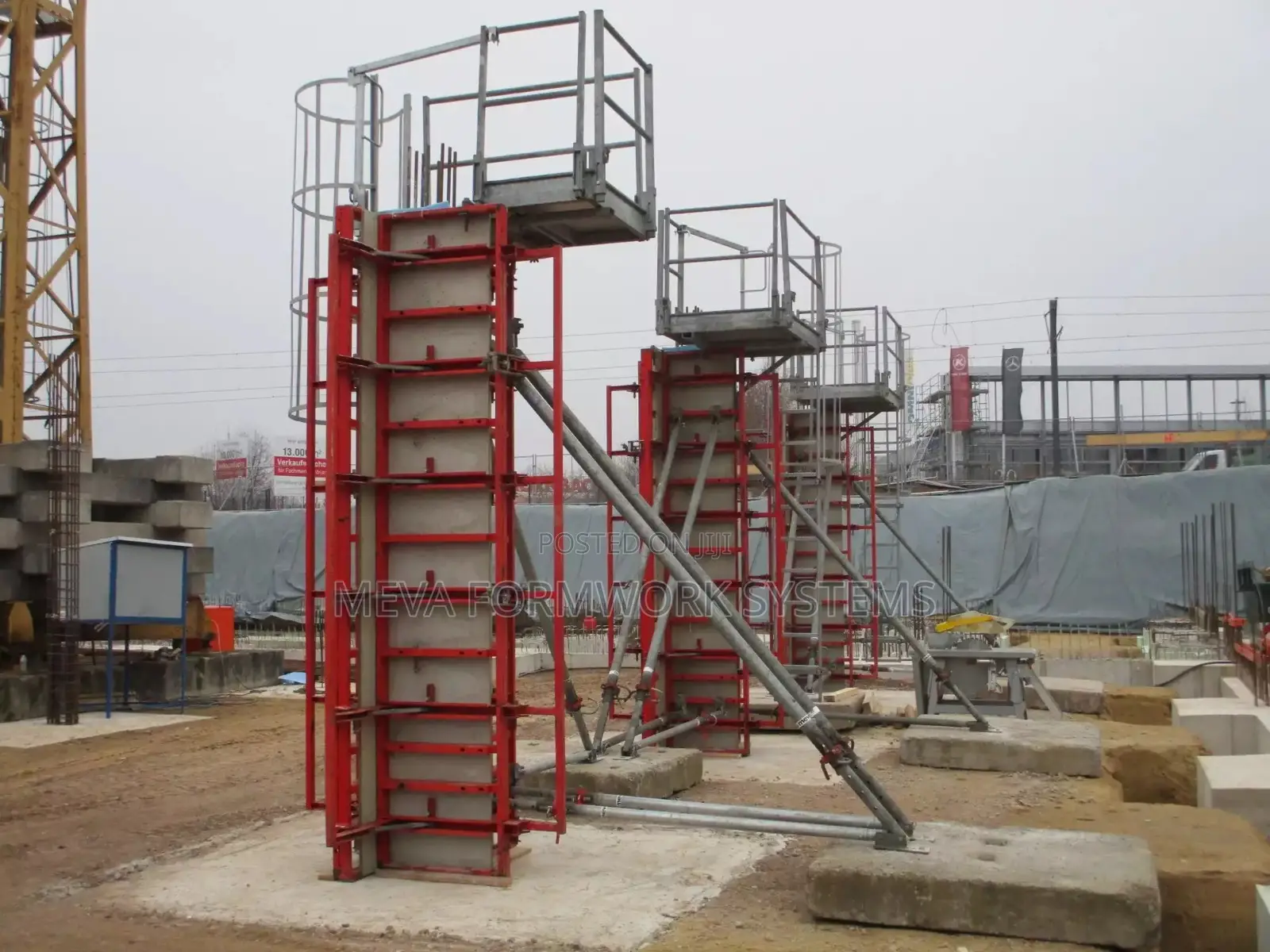 Meva Alufix-Column Panels Formwork