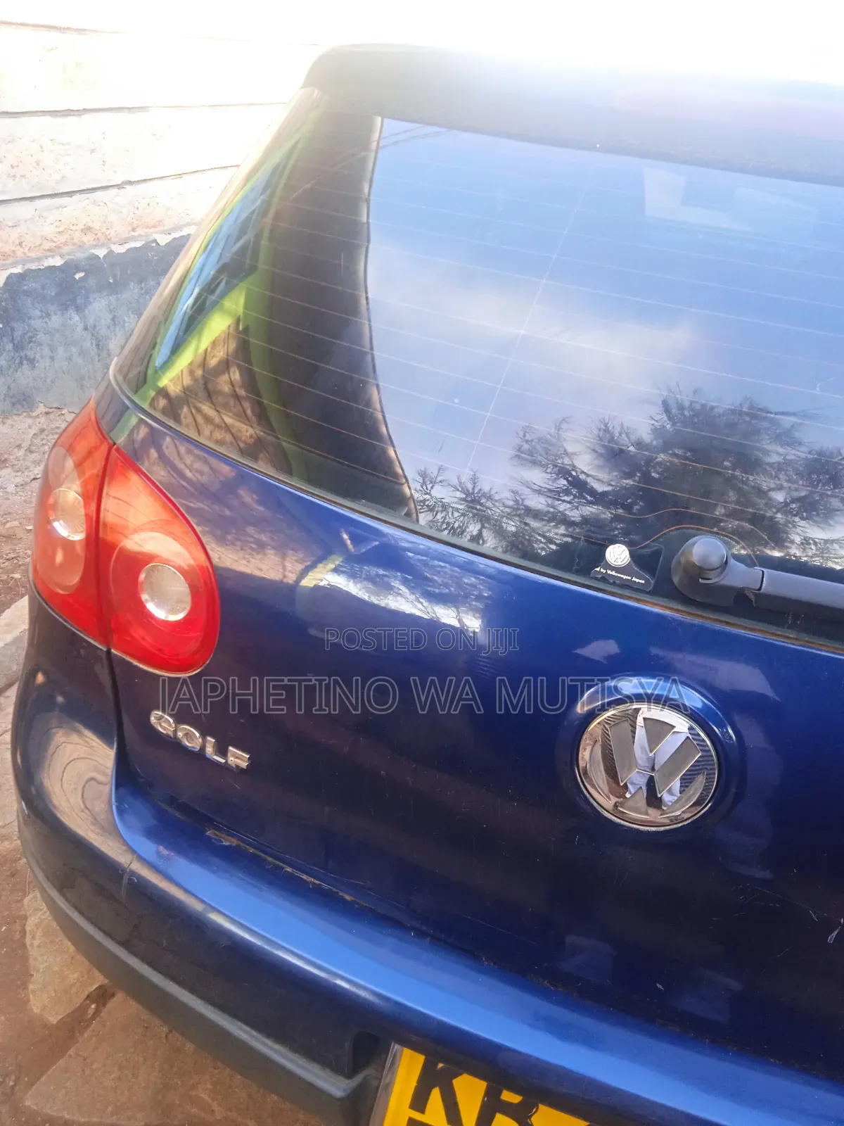 Volkswagen Golf 2008 Blue