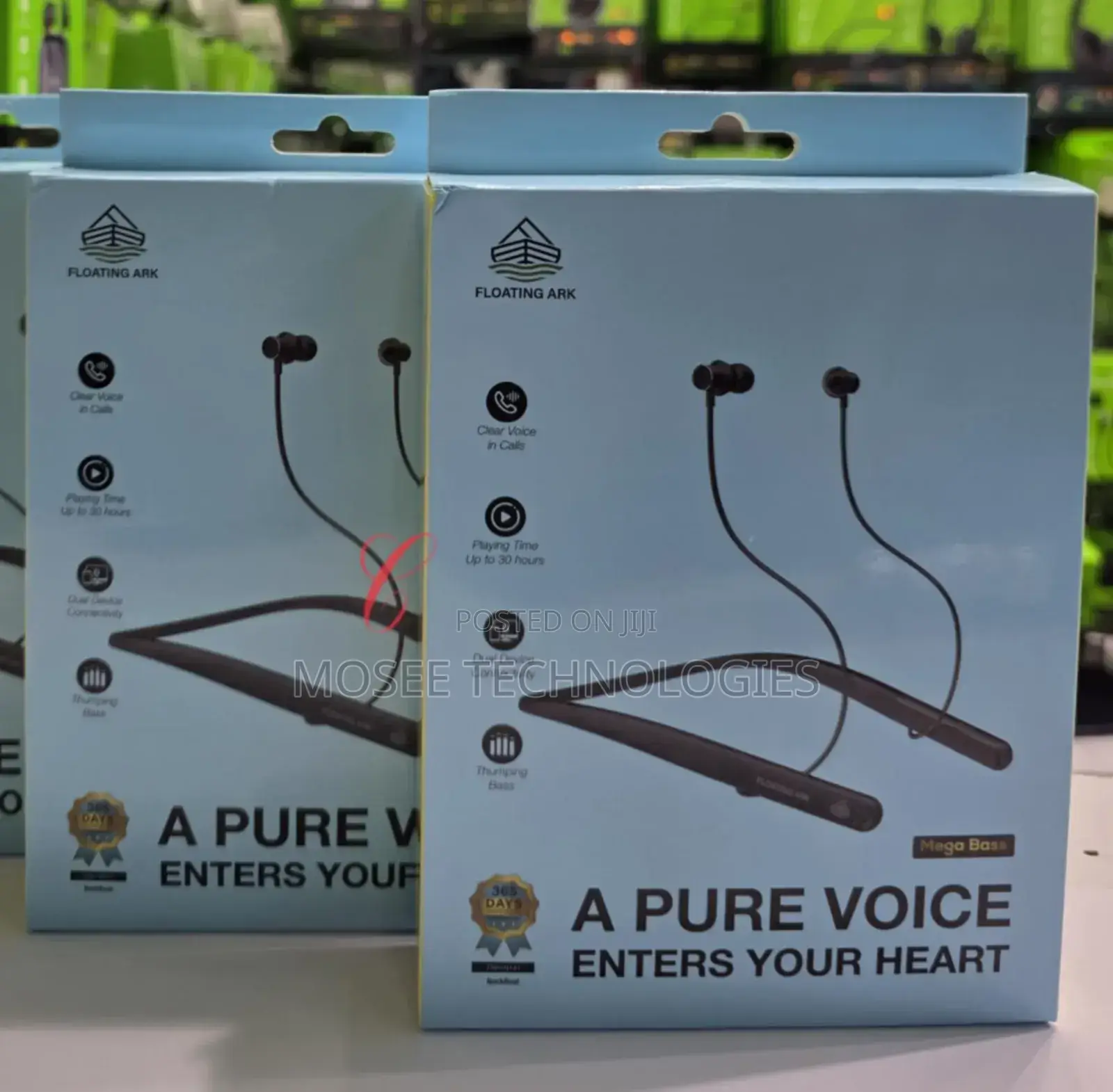 Floating Ark NeckBeat Bluetooth Wireless Neckband Earphones