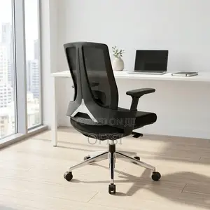 Office Chair; Mesh Swivel Orthopedic Office Chair