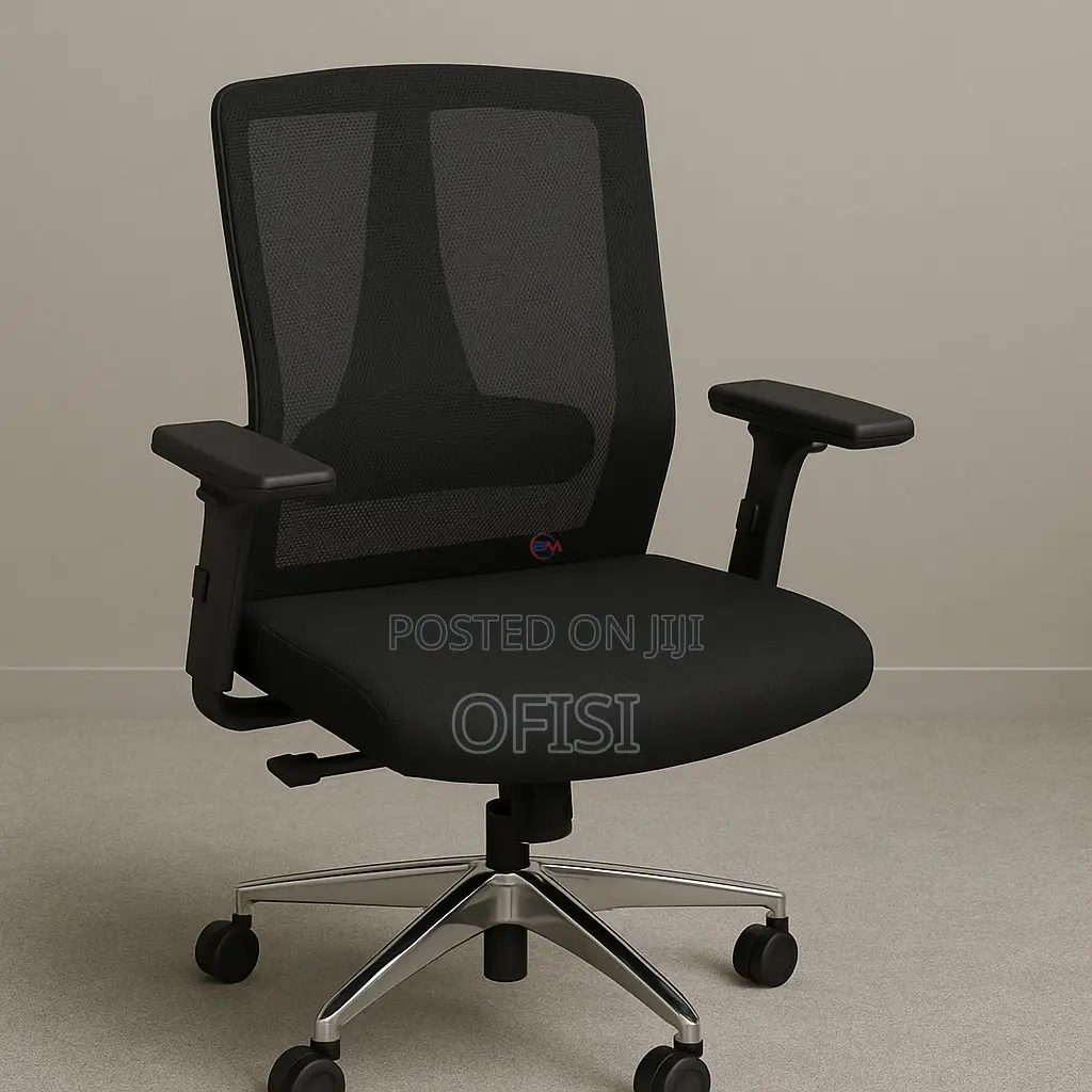 Office Chair; Mesh Swivel Orthopedic Office Chair