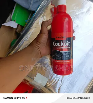 Hard Interiorsurface Falcon Cockpit Milk Cleaner Restores Fade Plastic