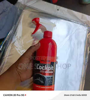 Hard Interiorsurface Falcon Cockpit Milk Cleaner Restores Fade Plastic