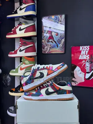 Nike SB Dunk Low Pro X Parra "Abstract Art"