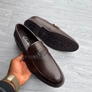 Original Brown Clarks Official Shoes