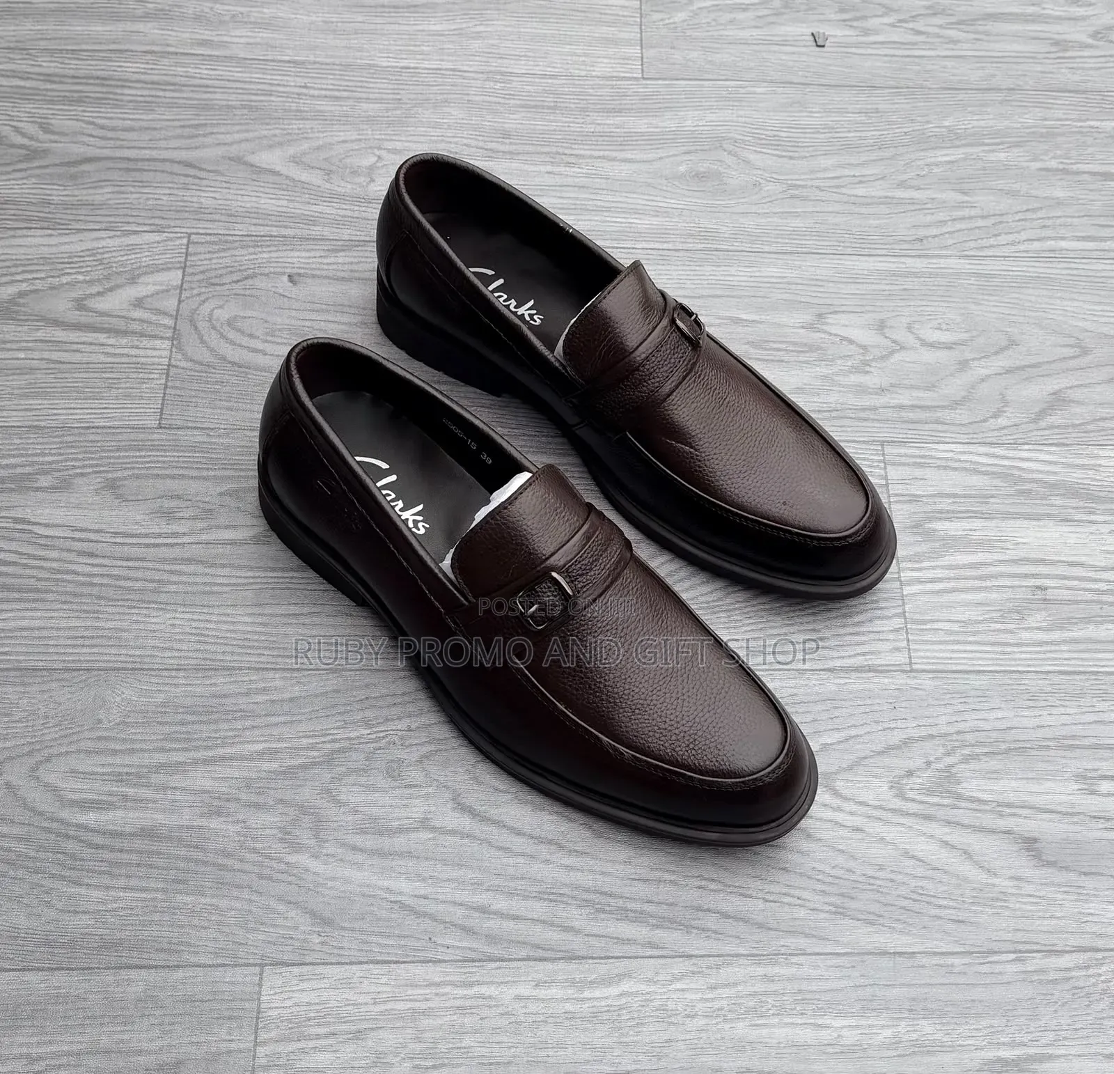 Original Brown Clarks Official Shoes