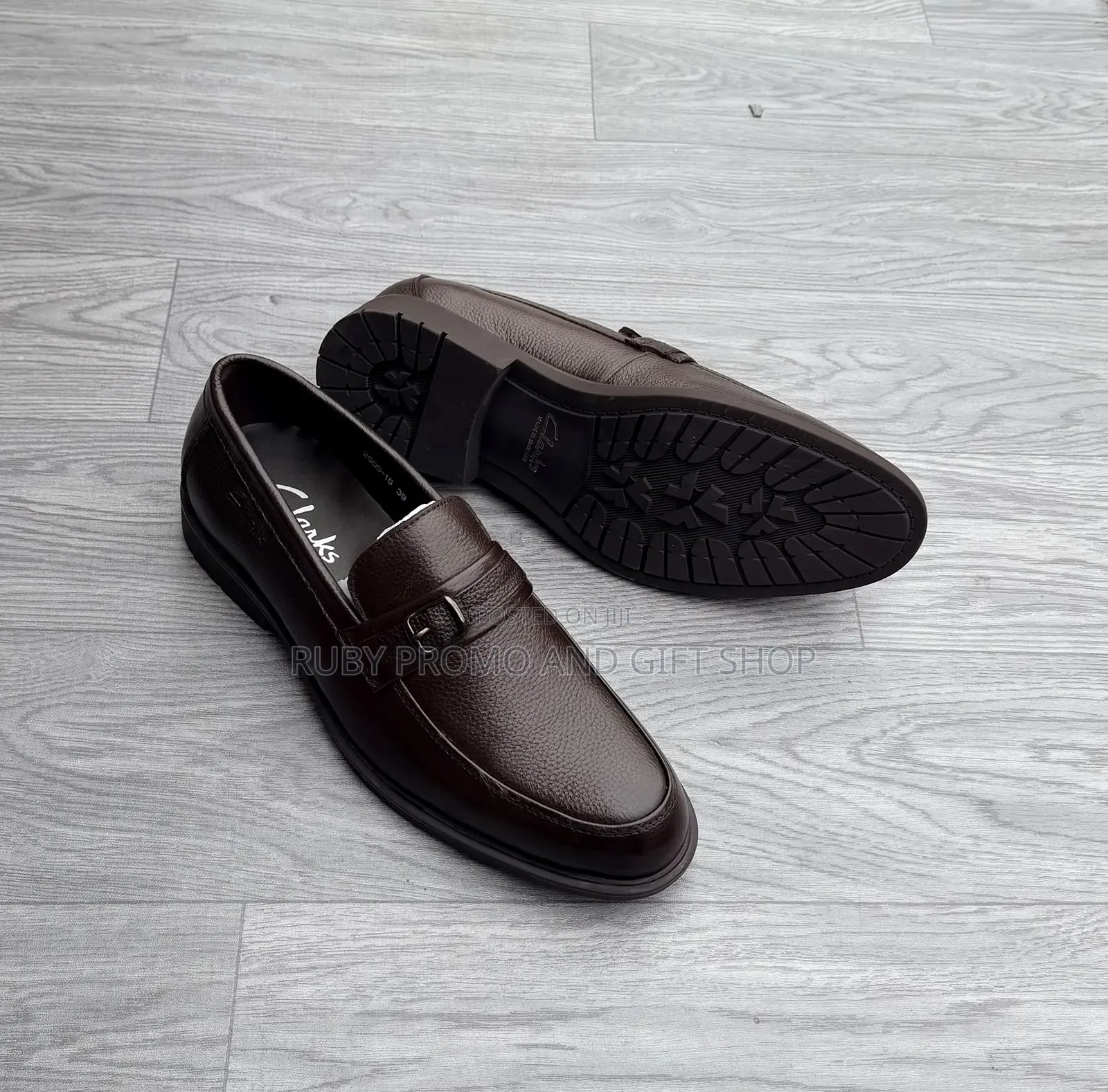 Original Brown Clarks Official Shoes