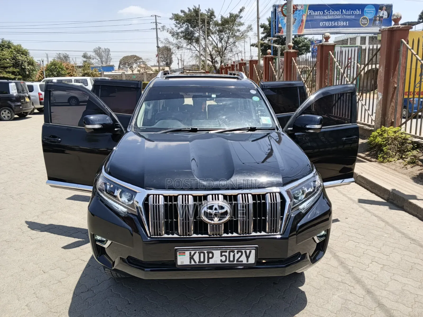 Toyota Land Cruiser Prado 2017 Black