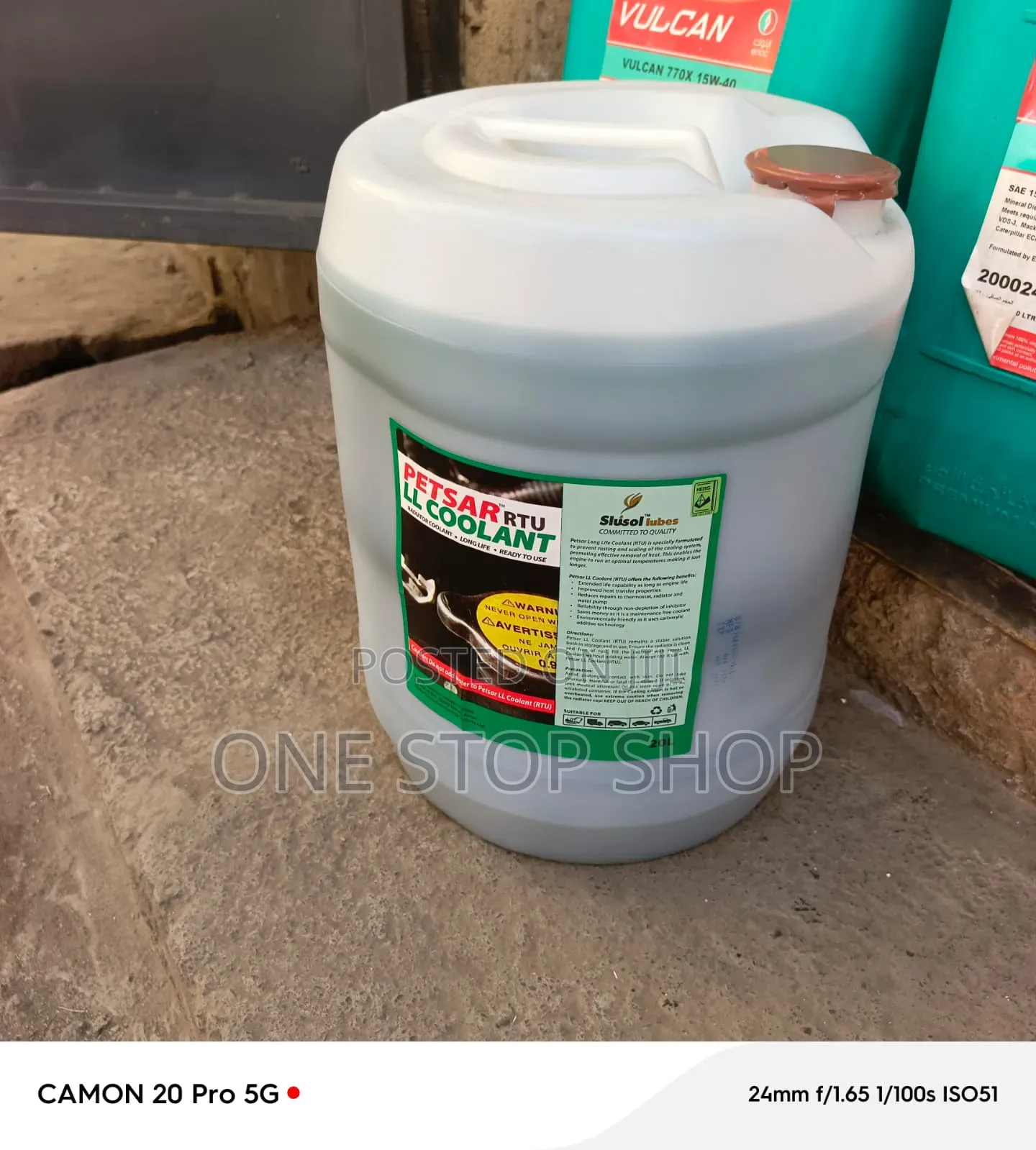 20L Petsar Engine Coolant Reduces Thermal &Anti Corrosive Efficiency