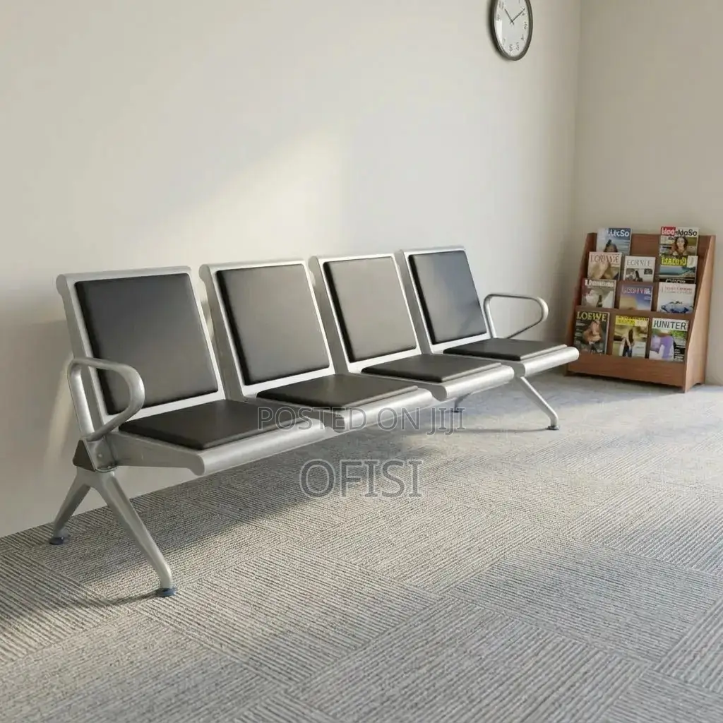 Waiting Bench; 4 Seater Heavy Duty Waiting Bench