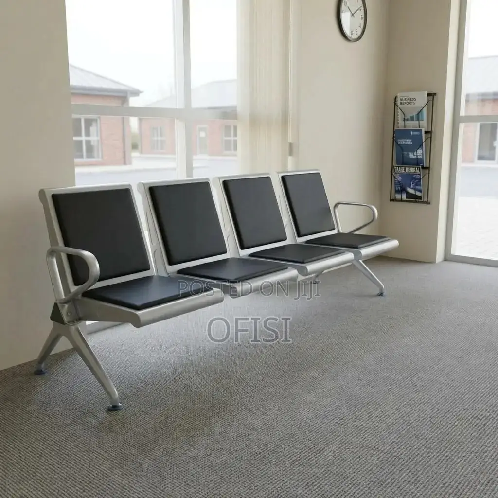 Waiting Bench; 4 Seater Heavy Duty Waiting Bench