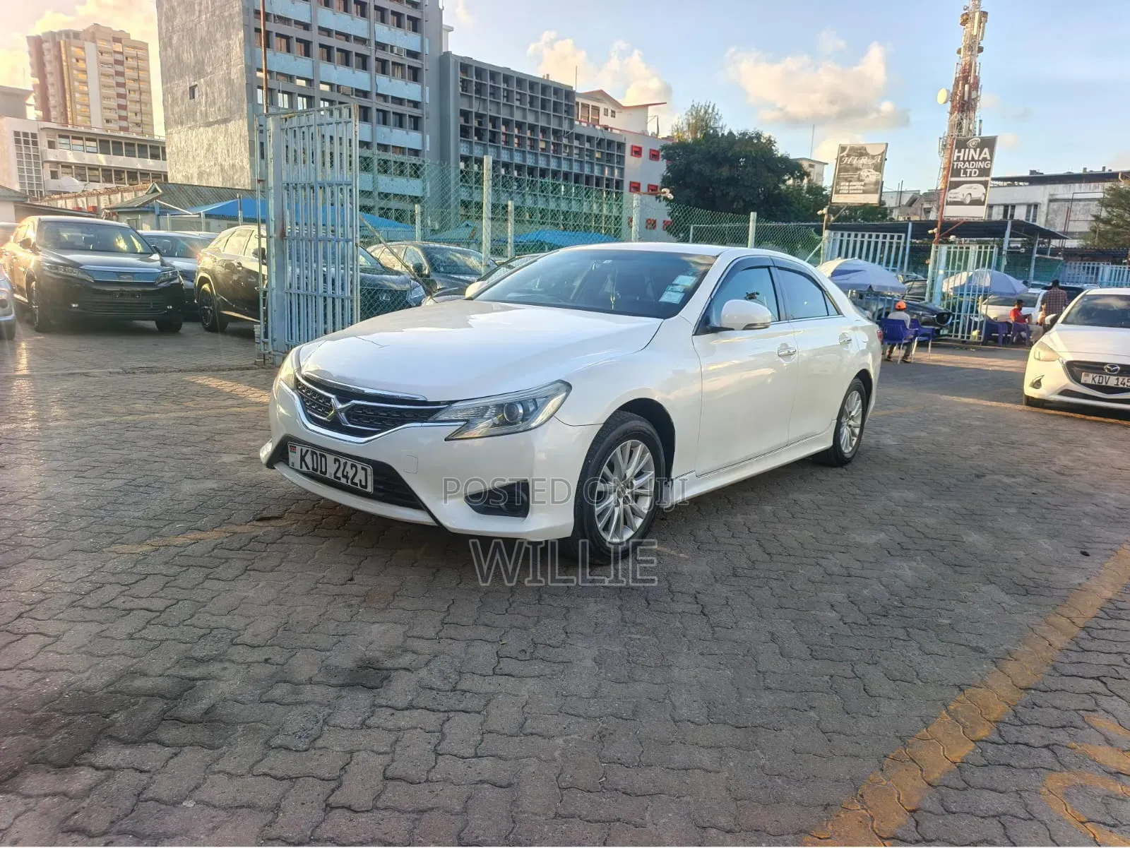 Toyota Mark X 2014 White