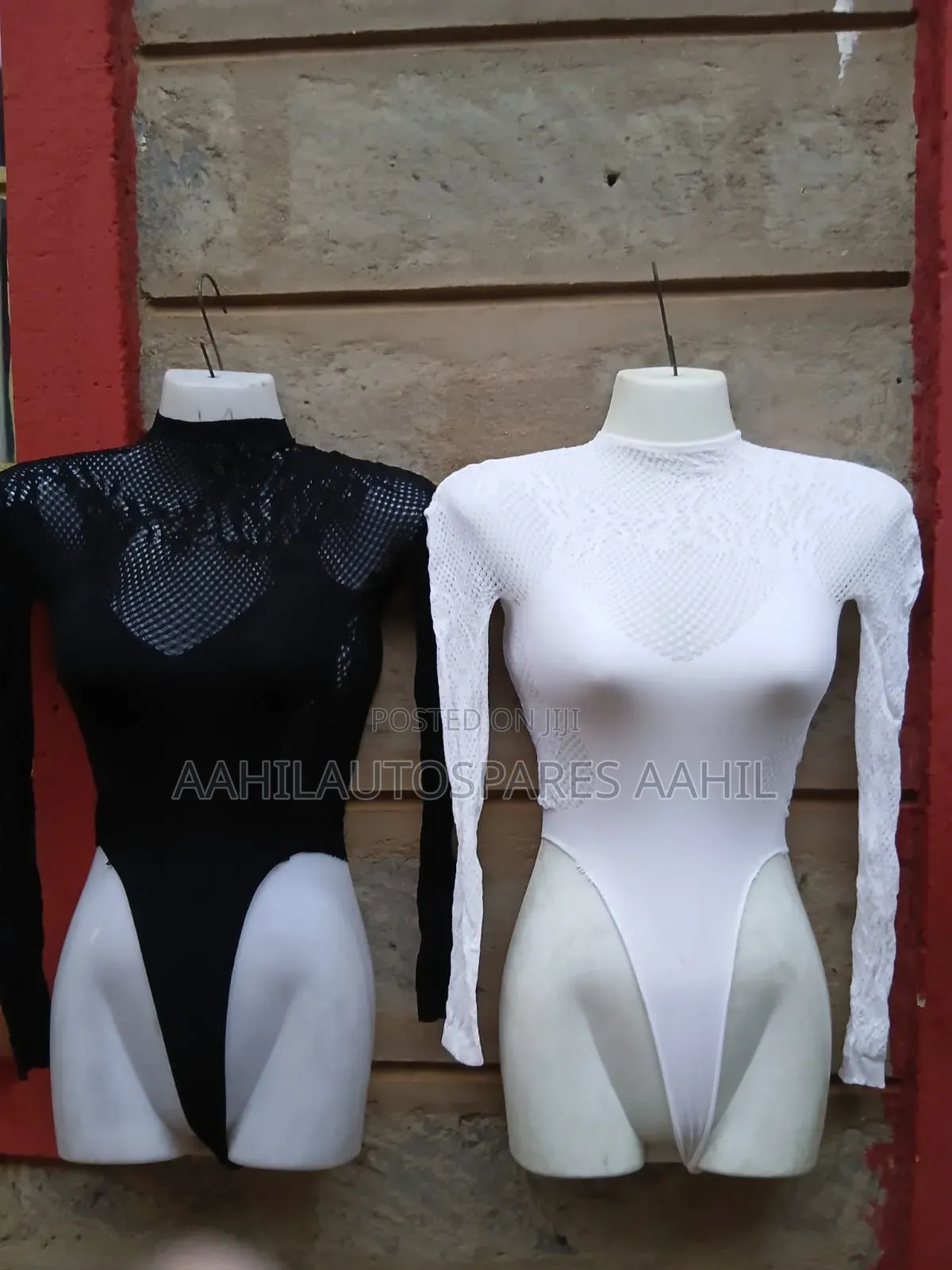 Nylon Fishnet Body Suit