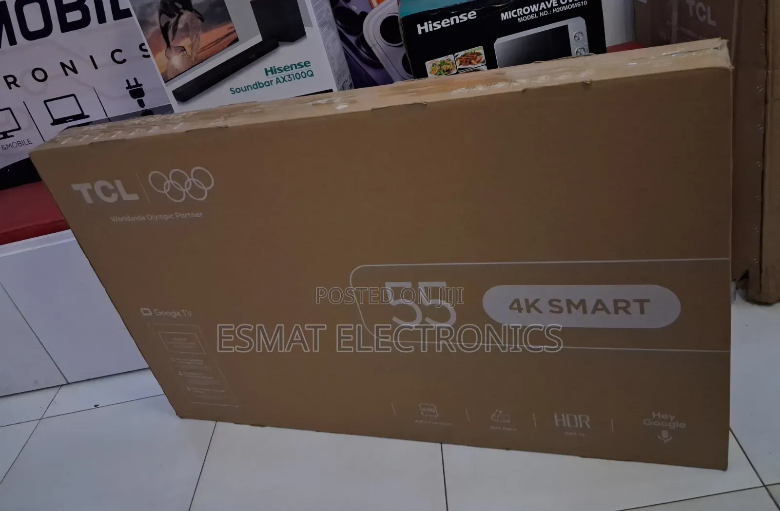TCL 55 Inch 55v6D Direct LED 4K UHD Smart TV