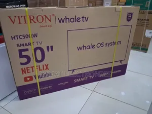 Vitron 50 Inch 2K QLED Whale TV | HTC50QW | New 2026 Model