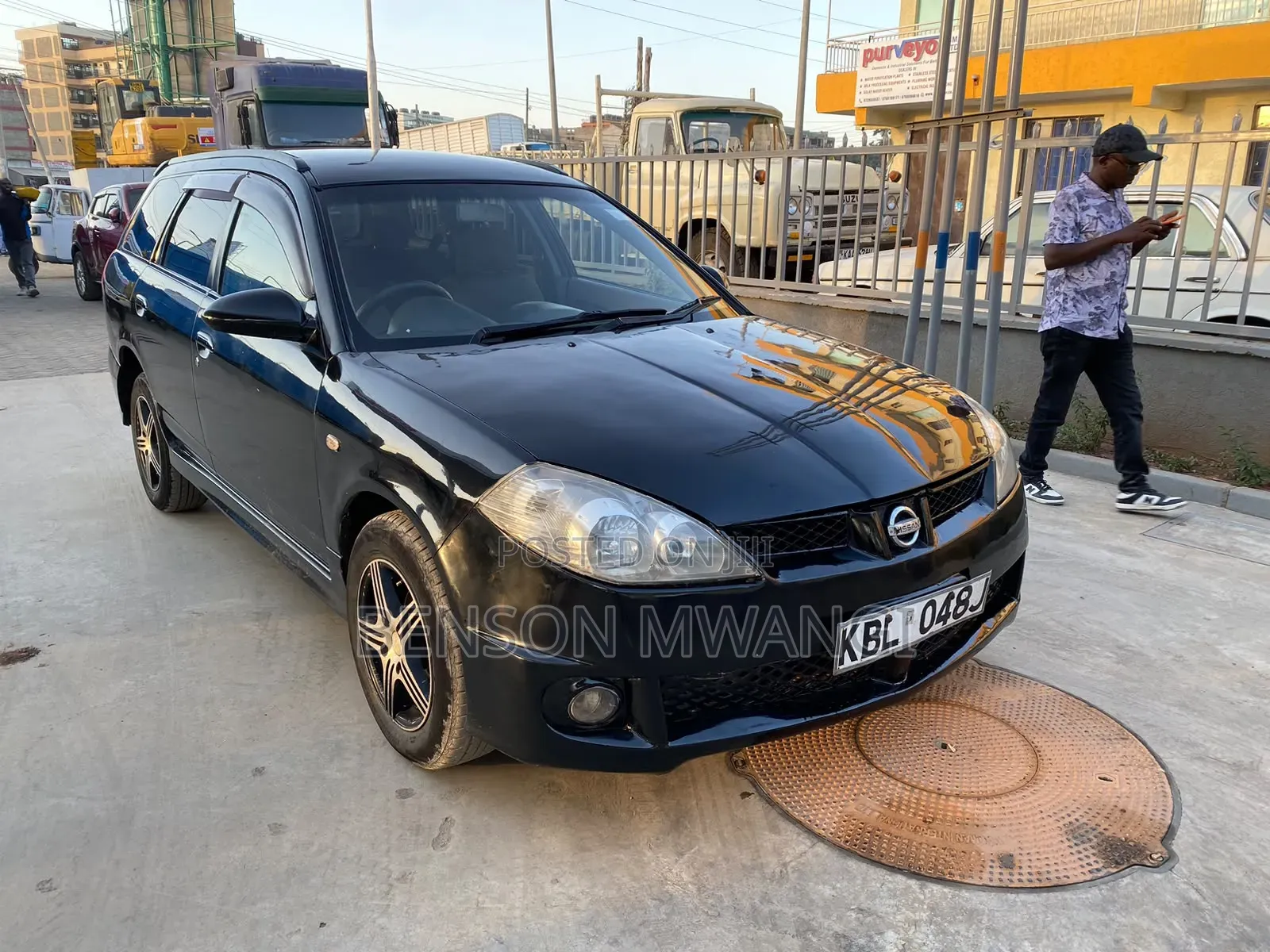 Nissan Wingroad 2004 Black