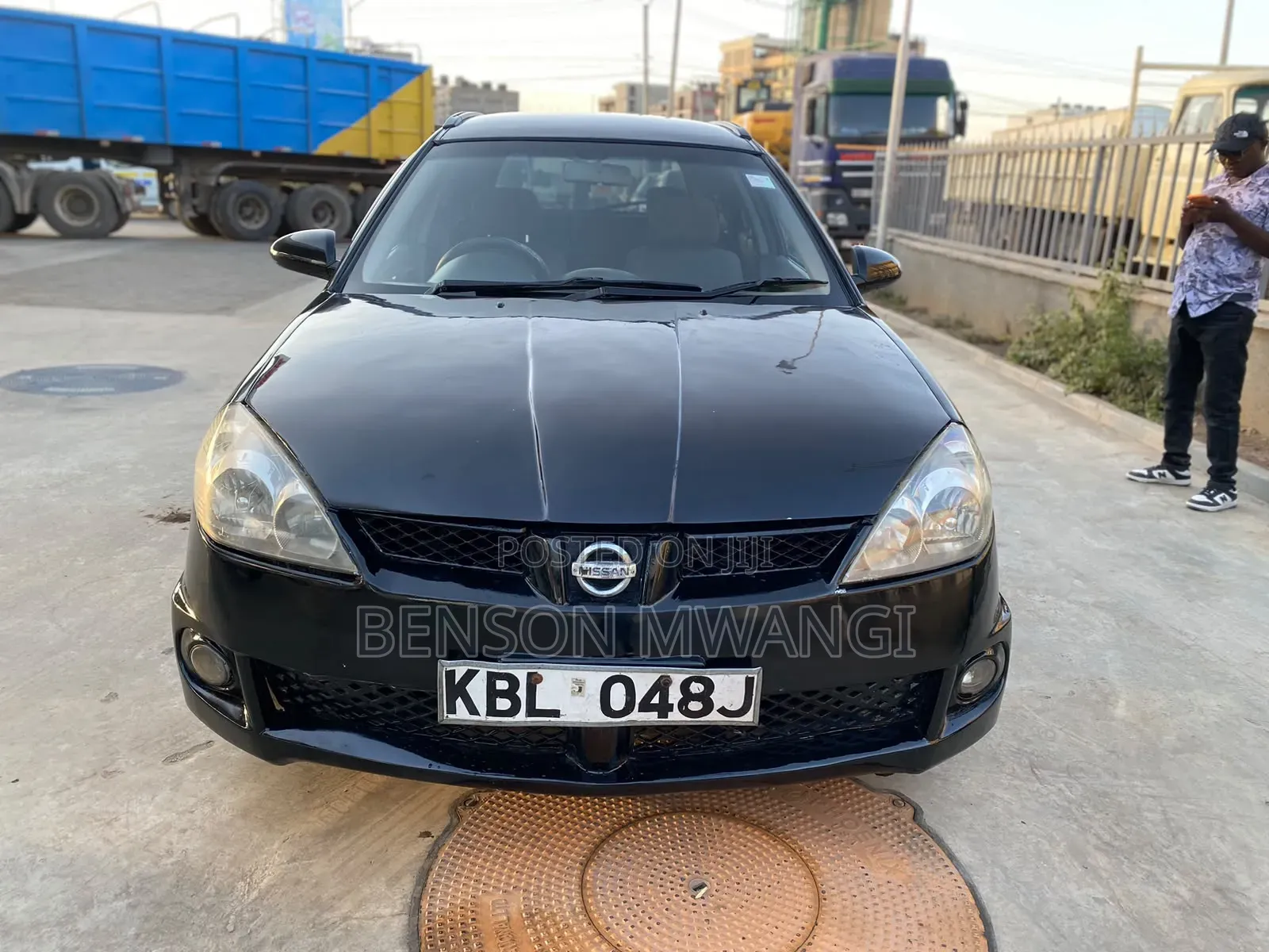 Nissan Wingroad 2004 Black