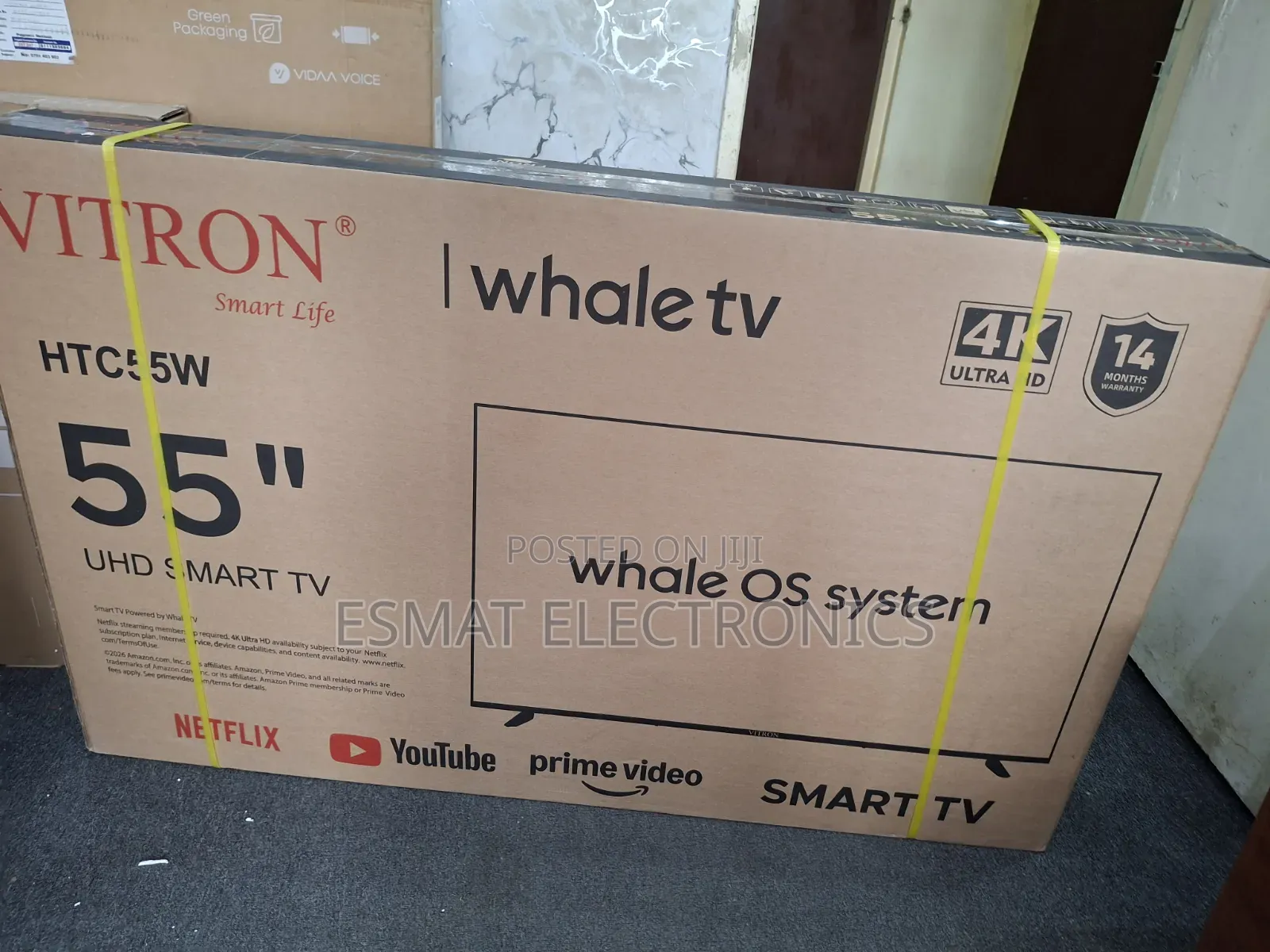 Vitron 55 Inch 4K UHD Whale TV HTC55W