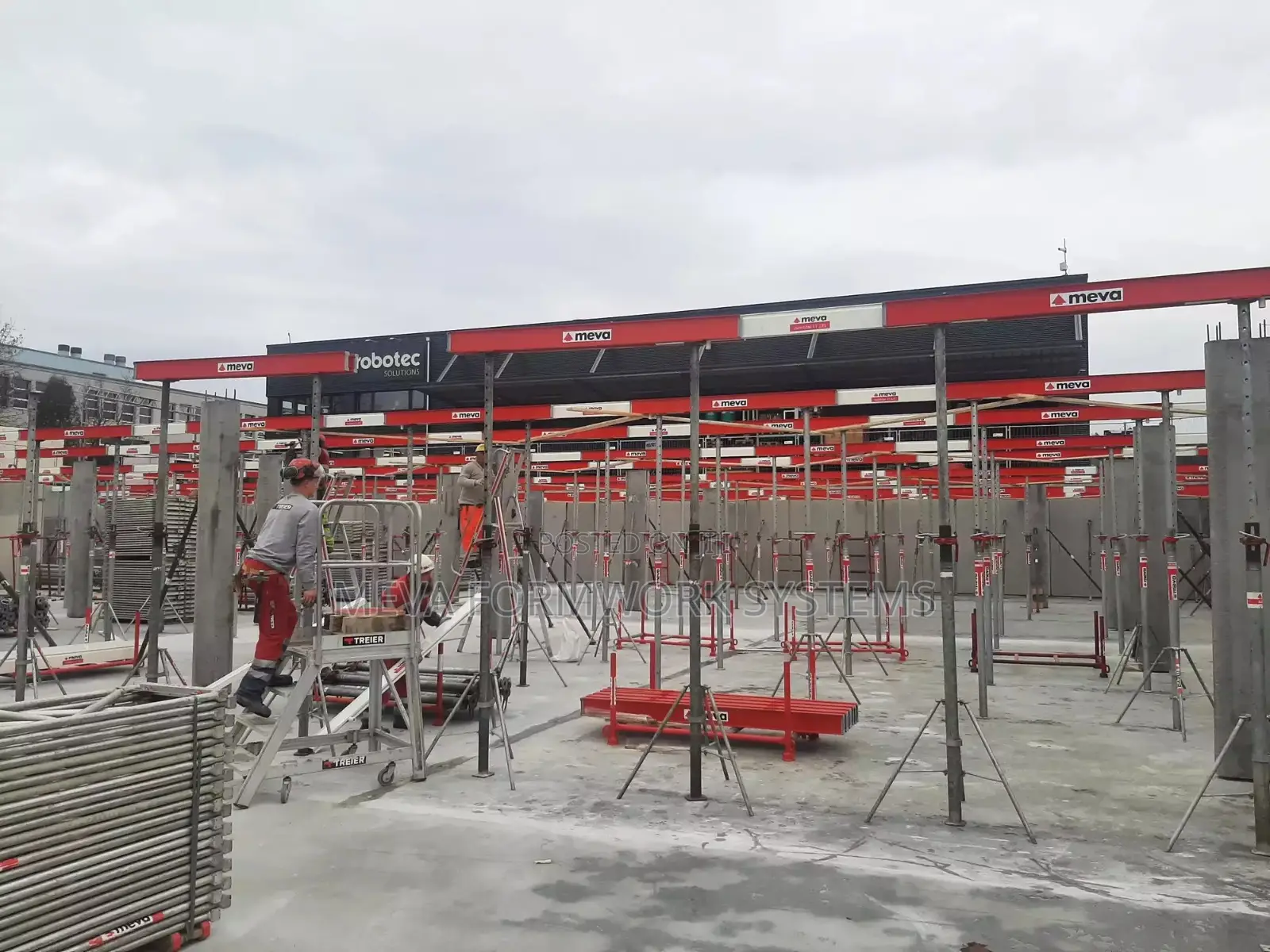 MEVA VARIOMAX Slab Formwork Strong. Props Shuttering