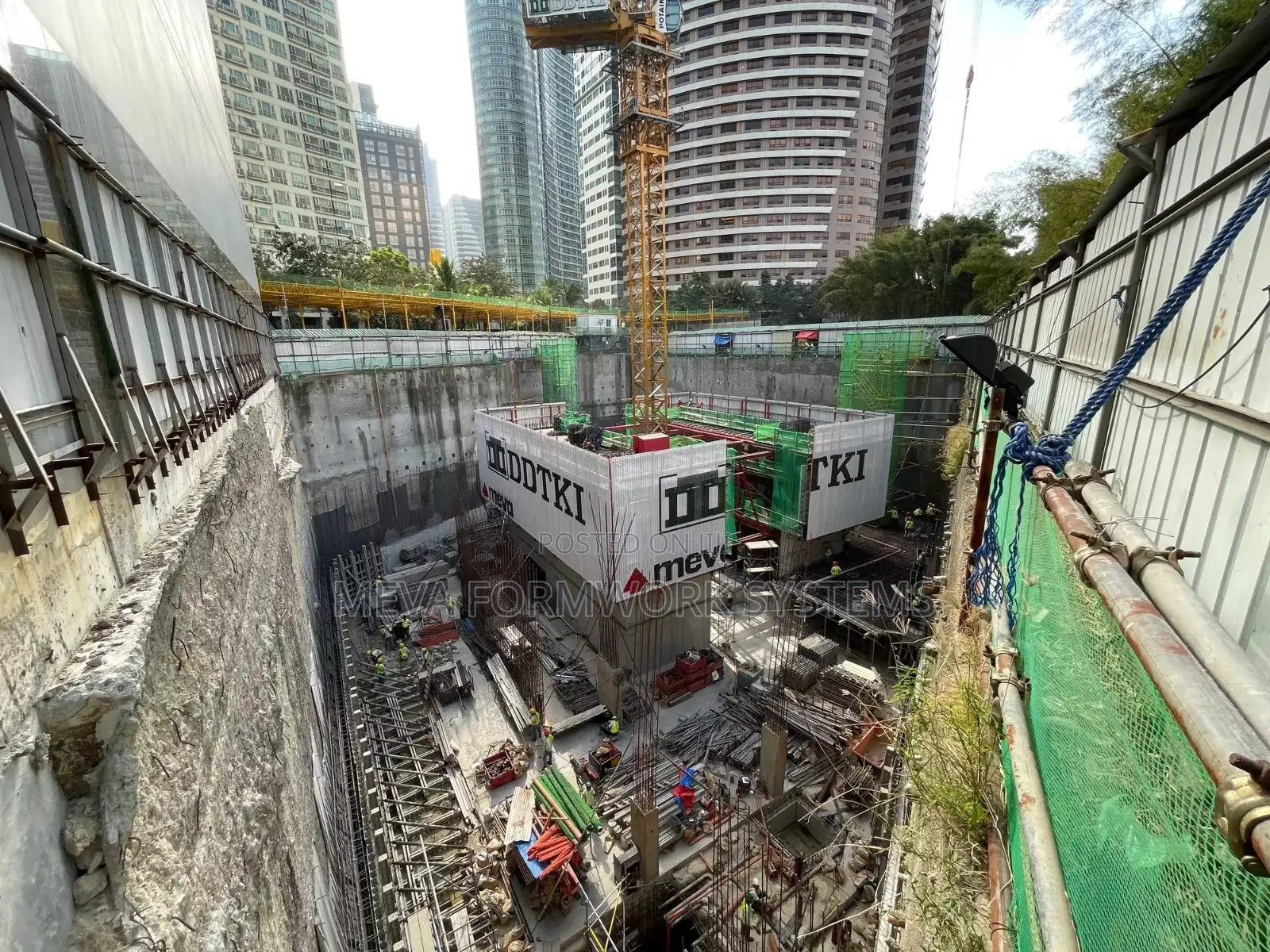 MEVA Climbing Formwork System Wall,slab