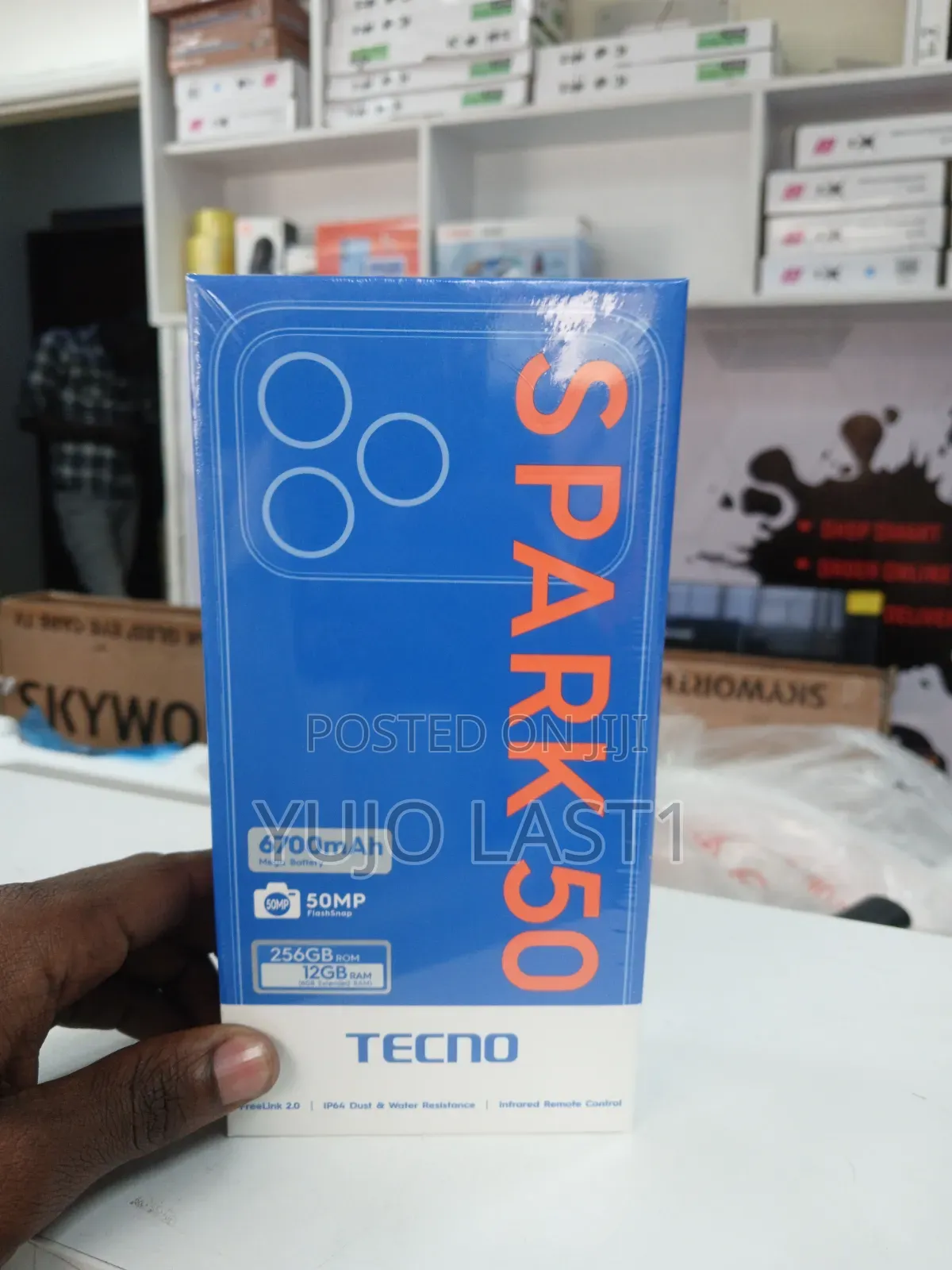 New Tecno Spark 50 128 GB Blue