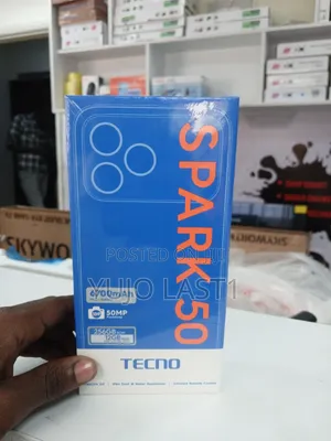 New Tecno Spark 50 128 GB Blue