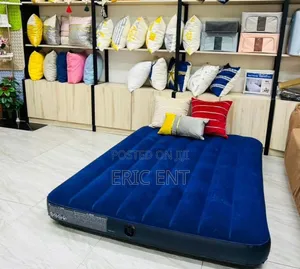 Intex Inflatable Mattress With Free Electric Pump