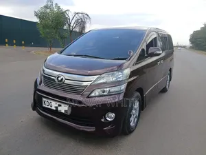 Toyota Vellfire 2014 Maroon