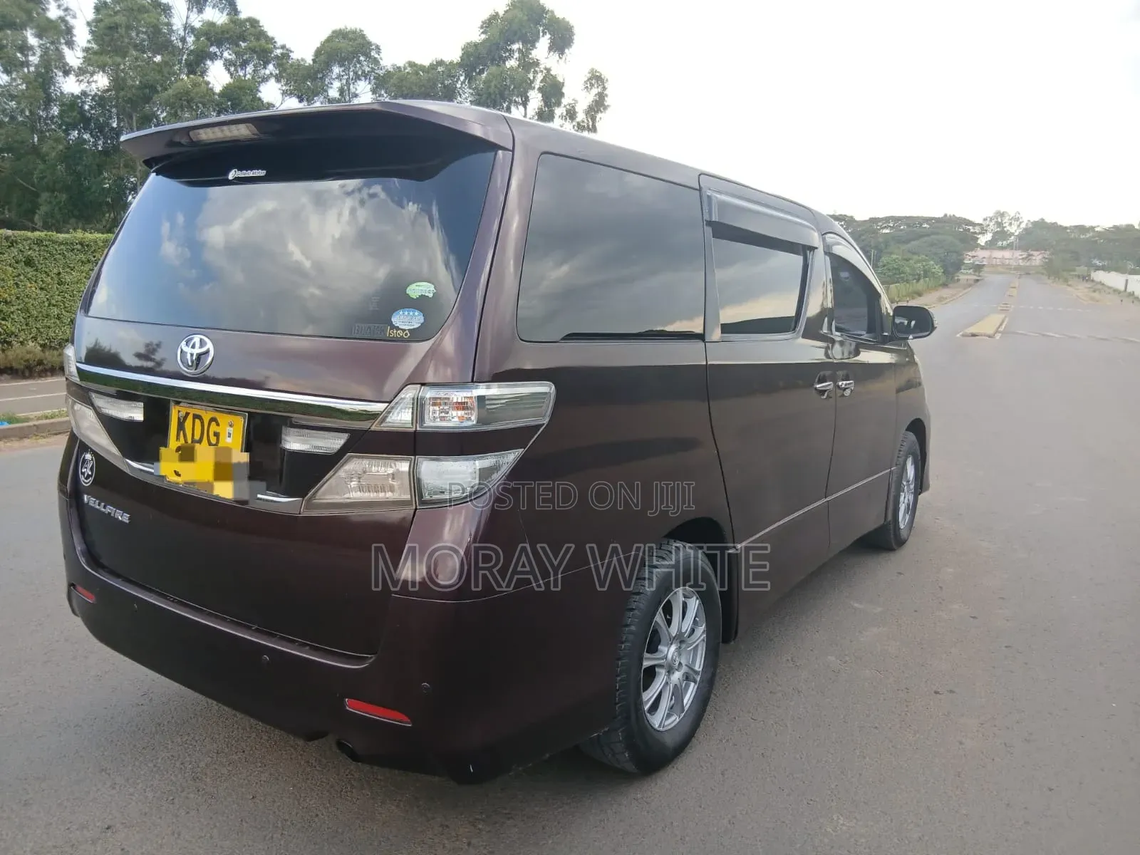 Toyota Vellfire 2014 Maroon