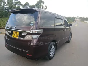 Toyota Vellfire 2014 Maroon