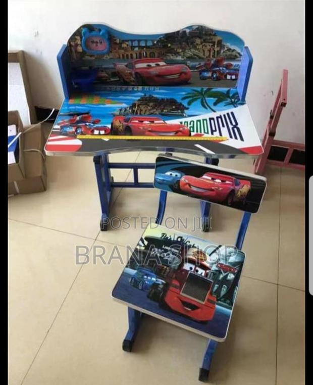 ***Blue Kids Study Desk and Chair***