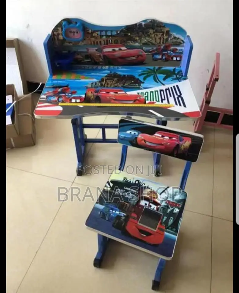 ***Blue Kids Study Desk and Chair***