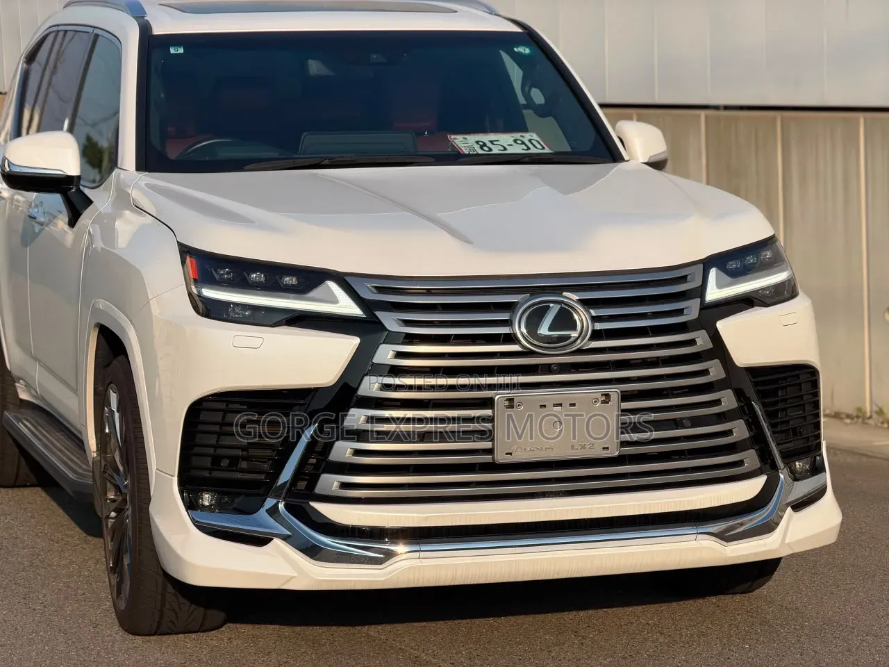 Lexus LX 2023 White