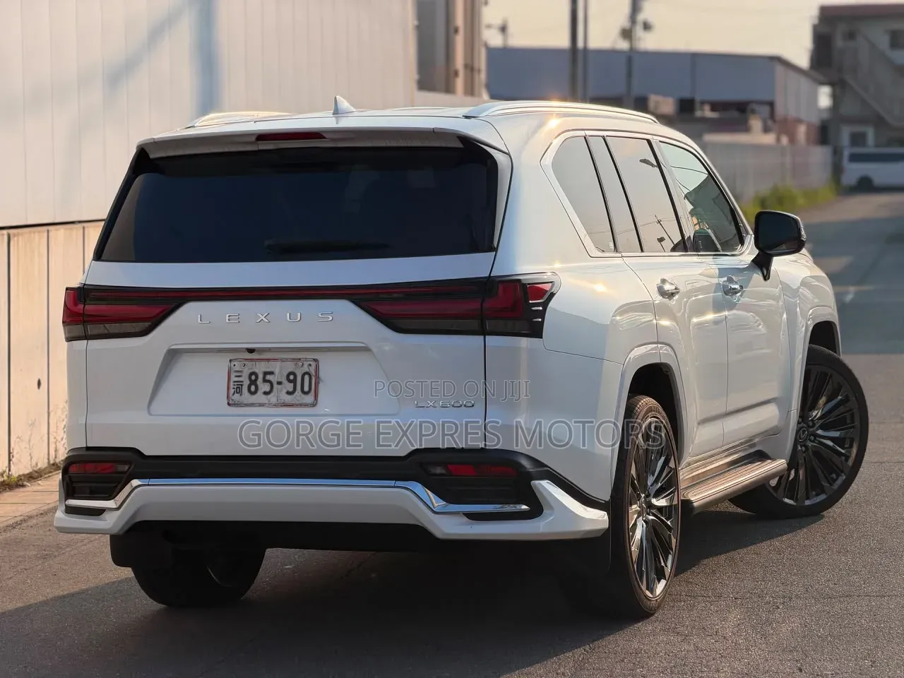 Lexus LX 2023 White