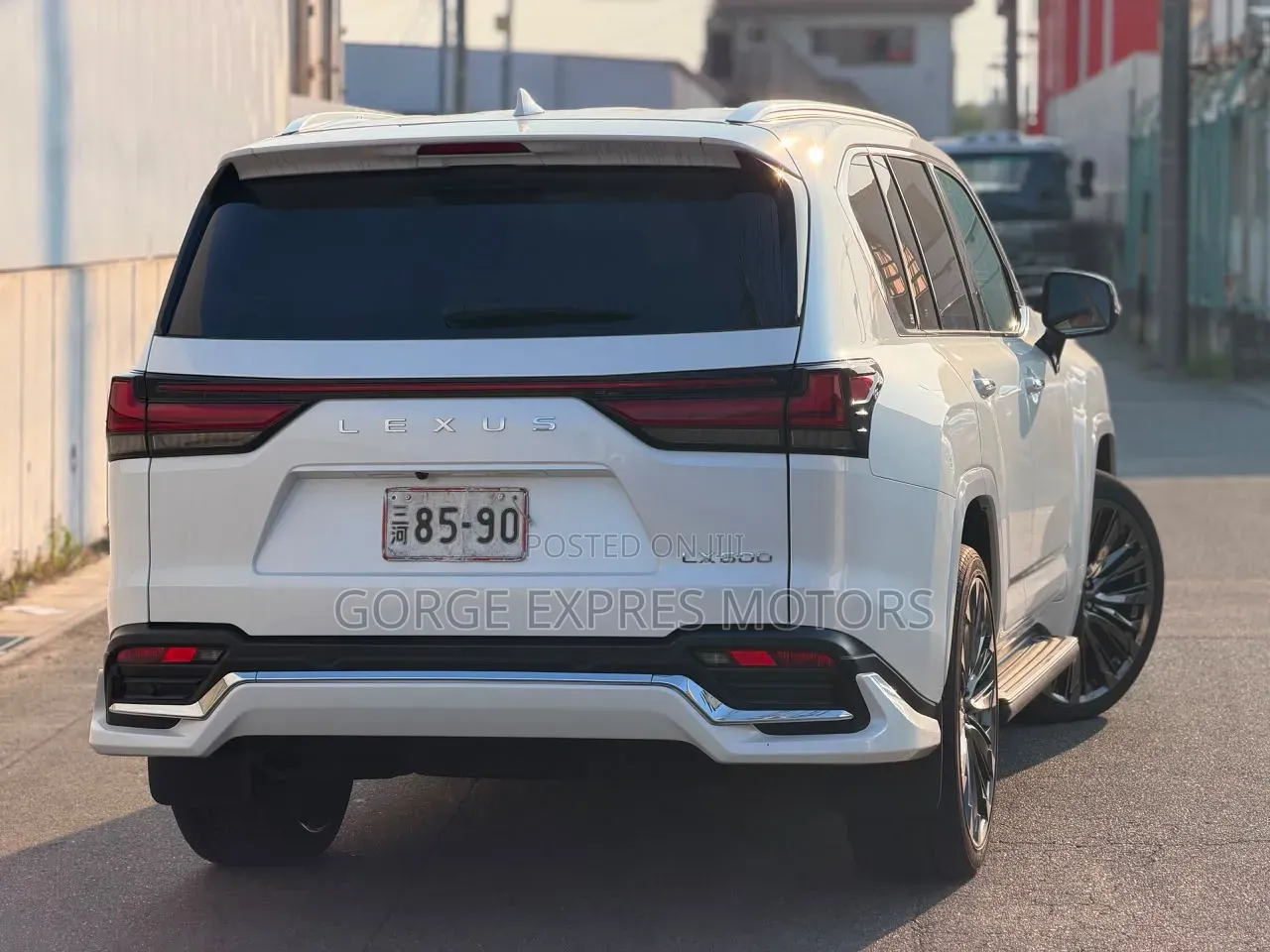 Lexus LX 2023 White