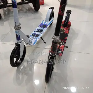 Black and White Kids Scooter