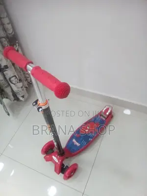 Red Spiderman Themed Scooter