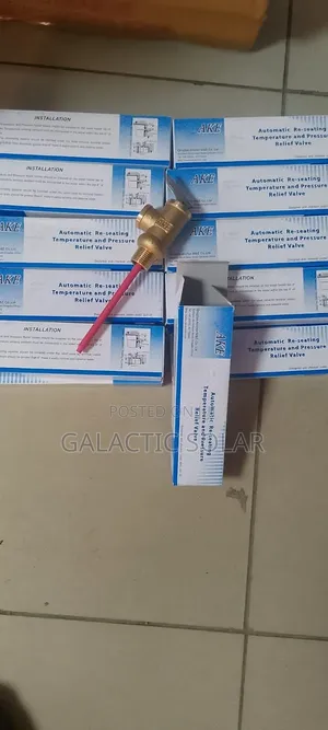 Pressure and Temperature Relief Valves /Pt Valves