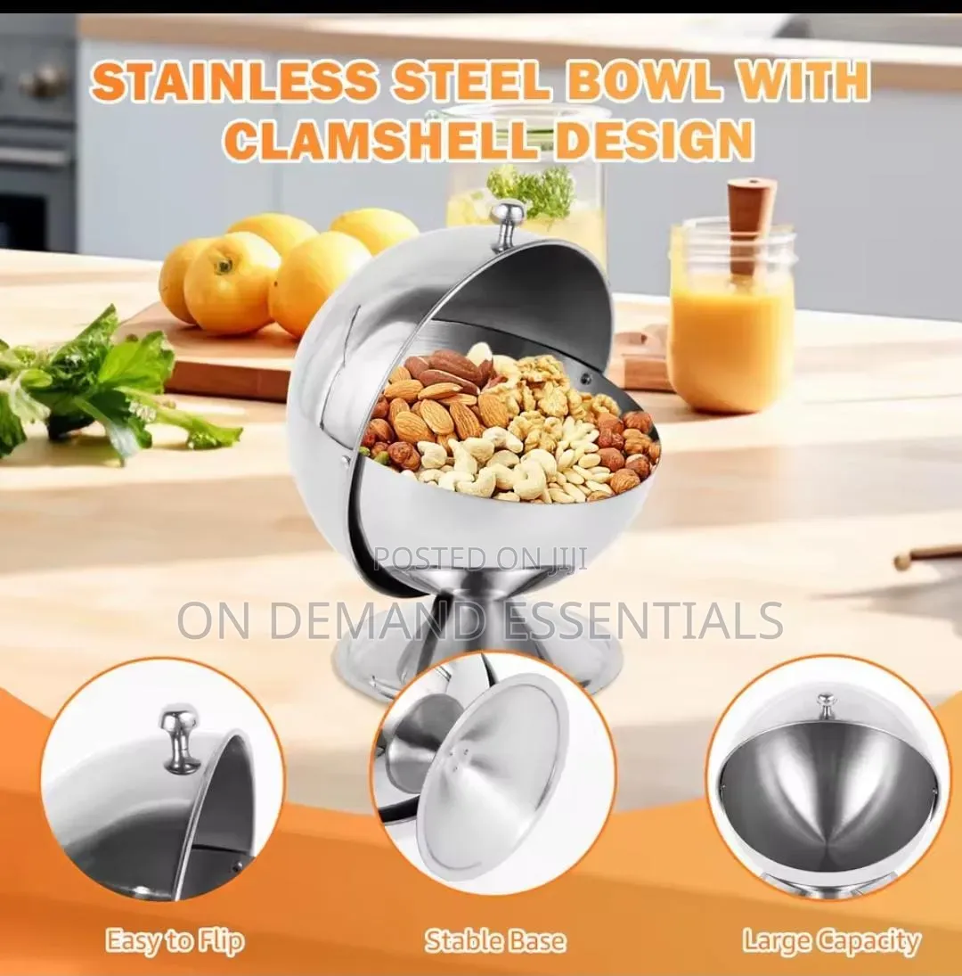 Stainless Steel Storage Jar