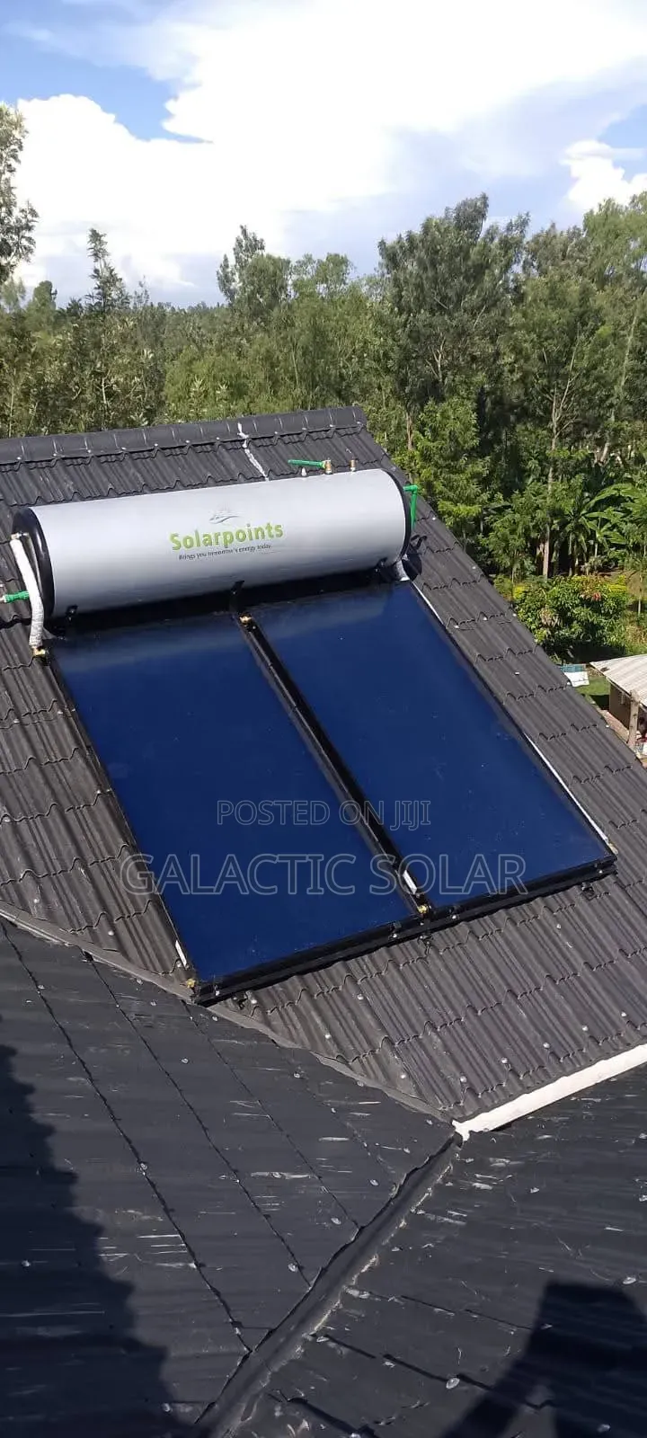 300ltrs Flat Plate Solar Water Heater