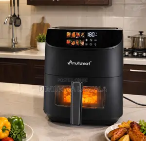 6L Digital Air Fryer Non-Stick Frying Pot and Trays