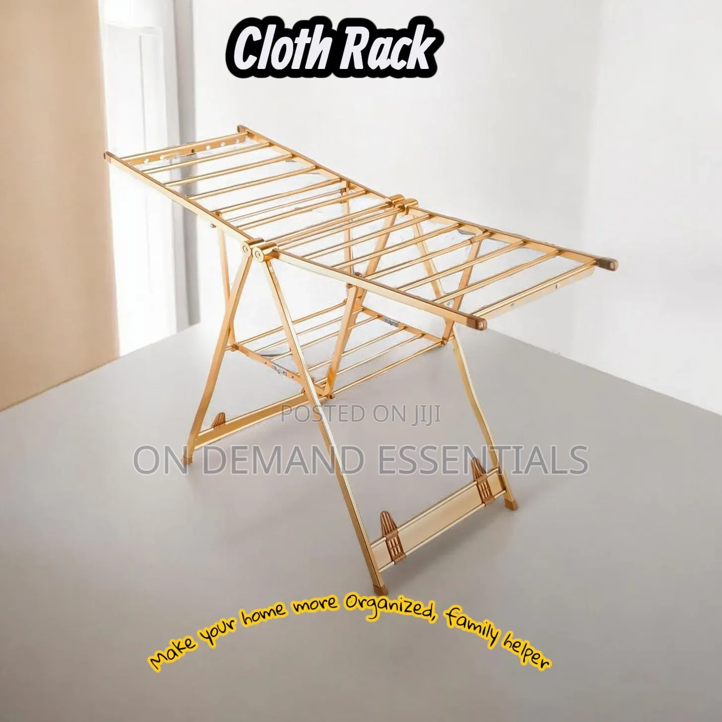 Aluminium Alloy Clothes Drying Rack
▫ Heavy Duty
▫Foldable
▫