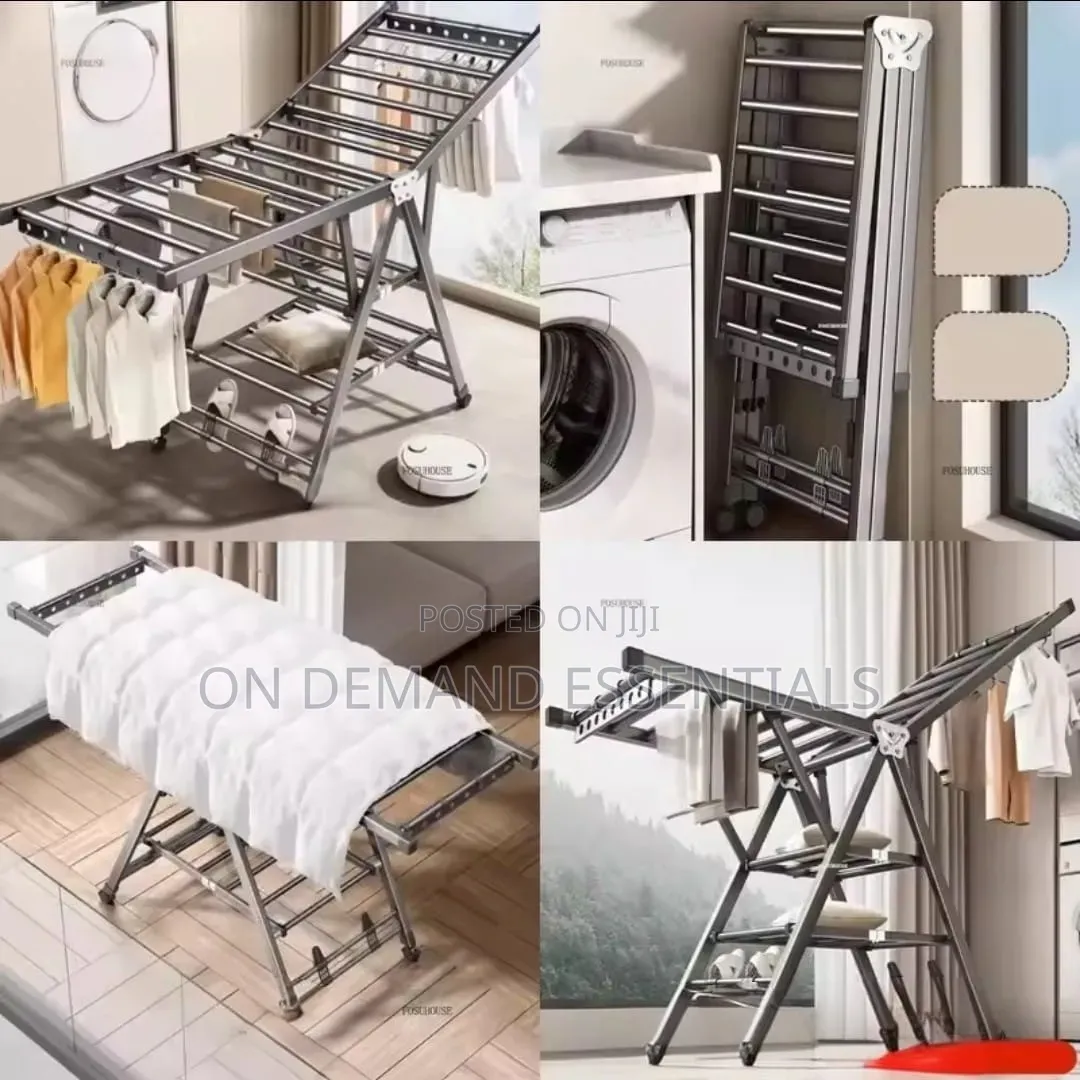 Aluminium Alloy Clothes Drying Rack
▫ Heavy Duty
▫Foldable
▫