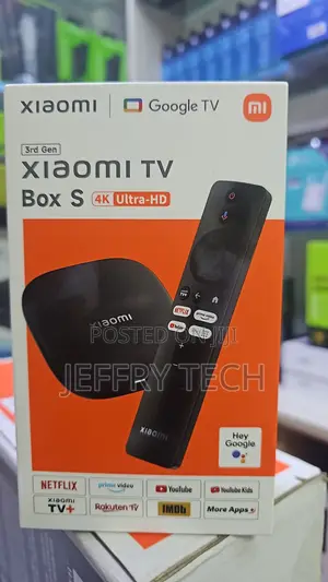 XIAOMI TV Box S 3rd Gen 4K Ultra HD Media Player (Google TV, Dolby Vis