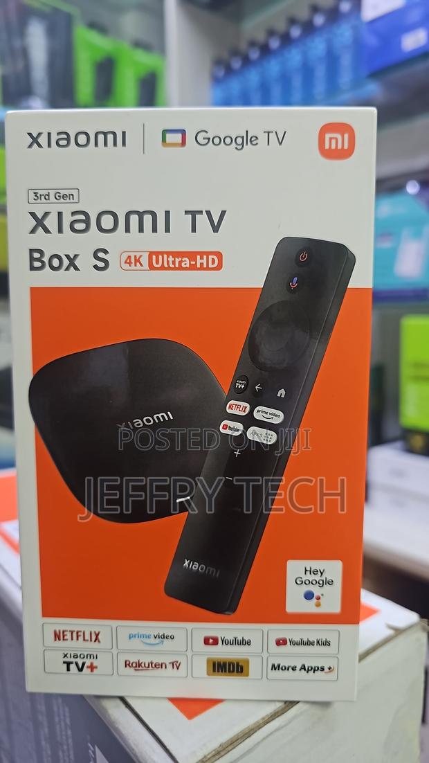 XIAOMI TV Box S 3rd Gen 4K Ultra HD Media Player (Google TV, Dolby Vis