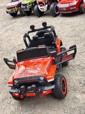 Red Jeep Rugged Kids' Rid- On
