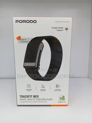The Porodo TrackFit Neo Screenless Smart Health Tracking Band.