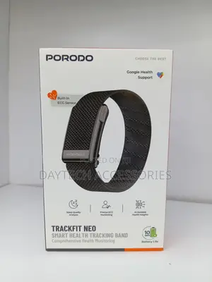 The Porodo TrackFit Neo Screenless Smart Health Tracking Band.